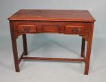 Mid 20th Century Two Drawer Writing Desk