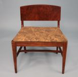 1940's Walnut Vanity Chair