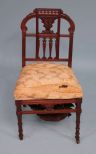 Mid 19th Century Carved Side Chair