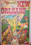 Vintage New Orleans Mardi Gras Poster