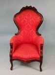 Ladies Victorian High Back Chair