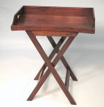 c1850 Mahogany Butler's Tray Table