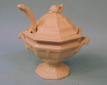 Ironstone Punch Bowl with Ladle