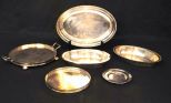 Six Pieces of Silverplate