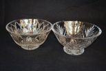 Two Similar Waterford Cut Glass Bowls
