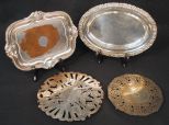 Four Silverplate Pieces
