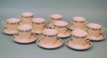 Ten Cups and Saucers Made In China
