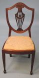 Neoclassical Hepplewhite Mahogany Side Chair