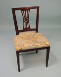 Mahogany Hepplewhite Side Chair