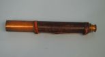 Early Brass and Leather Telescope