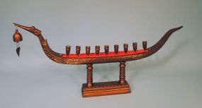 Large Dragon Boat Candelabra