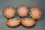 Set of Twelve Morimura Noritake Gilded Chargers