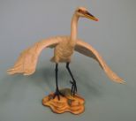 Boehm Porcelain, Made in USA, Wading Bird Series, White Egret