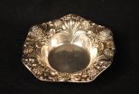 Gorham Art Nouveau Sterling Bowl, Clover Flowers & Leaves