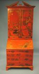 Early 19th Century Chinoiserie Fall-Front Secretary