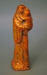 Mildred Wolfe ceramic Madonna and Child Nativity Figure