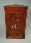 19th Century Japanese Ivory Inlaid Corner Cabinet