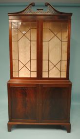 Chippendale Mahogany China Cabinet