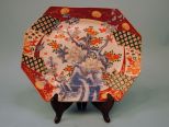 Fine Japanese Imari Platter with Knarled Tree & Bird