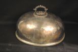 Large Victorian Silverplate Food/Meat Dome