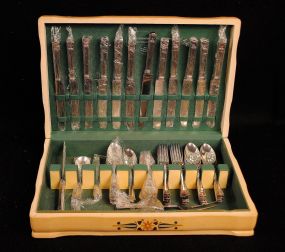 Set of Holmes and Edwards Inlaid Silverplate Flatware