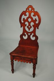 Mid 19th Century Walnut Sheet Music Chair