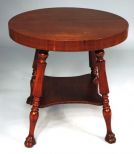 Late 19th century Mahogany Round Center Table