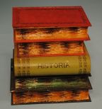 Decorated Stacking Tin Books