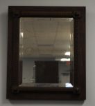 Walnut Frame with Beveled Mirror