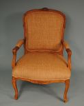 Louis XV style Beechwood Arm Chair