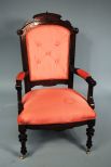 Victorian Renaissance Style Walnut Arm Chair