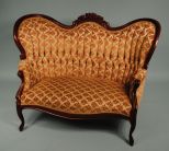 Reproduction Victorian Style Settee