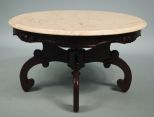 Mahogany Victorian Style Coffee Table
