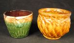 A Pair of McCoy Pottery Jardinieres