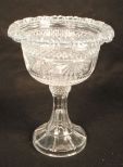 Beautiful Pressed Glass Compote