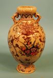 Hand Painted in Nippon Style Pottery Vase