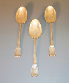 Three Tiffany & Company Sterling Serving Spoons