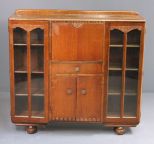 Early 20th Century English Oak Bookcase