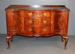 Early 20th Century Queen Anne Mahogany Sideboard