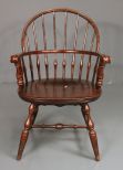 Mid 20th Century Mahogany Windsor Arm Chair