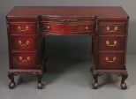 Early 20th Century Chippendale Mahogany Desk