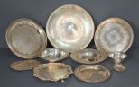 Group of Twelve Silverplate Pieces