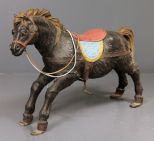 20th Century Cast Iron Carousel Horse