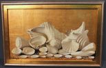 20th Century Oil Painting of Shells