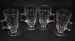 Set of 4 Heisey Crystal