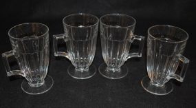 Set of 4 Heisey Crystal 