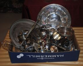 Group of Assorted Silverplate and Sterling