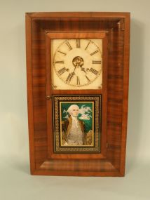 Mahogany 1840 William Gilbert Mantel Clock