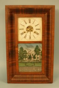 Mahogany 1840 30 Hour Mantel Clock