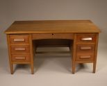 Nice 1940's oak desk